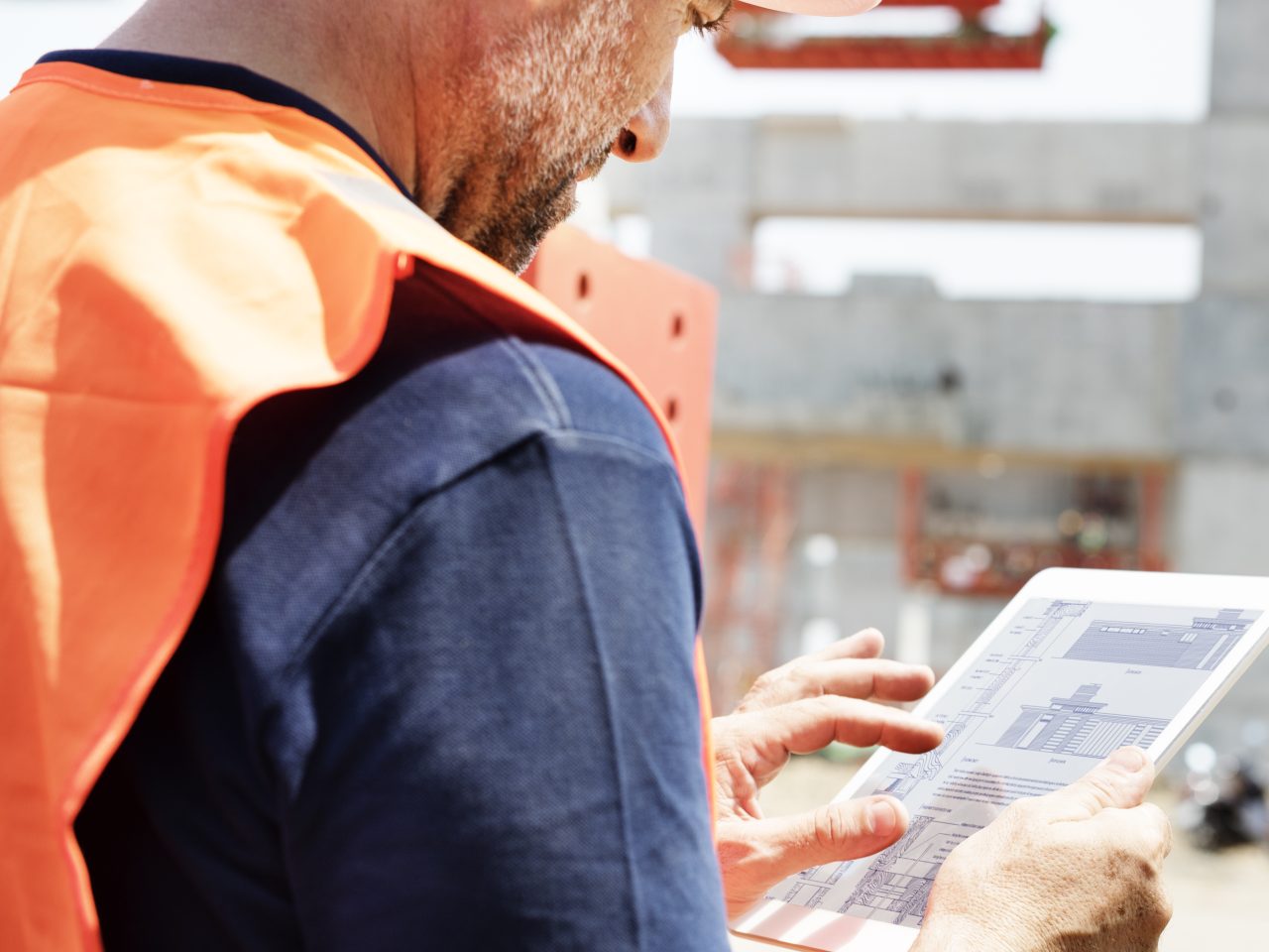 Architect Contractor Professional Building Career Concept
